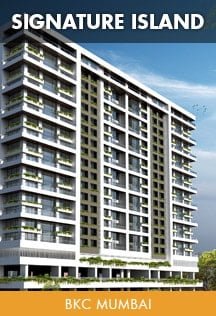 Signature Island is one of the residential development of Sunteck Group, at Bandra Kurla Complex. Luxury properties with 3,4 BHK flats and apartments