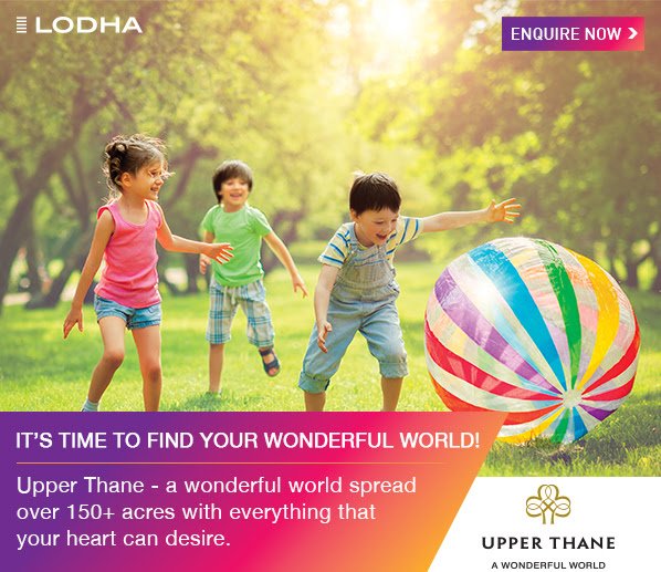 Lodha Upper Thane Launching 1, 2 & 3 bed AC homes starting Rs 48 Lacs | No Stamp Duty + Super savings.