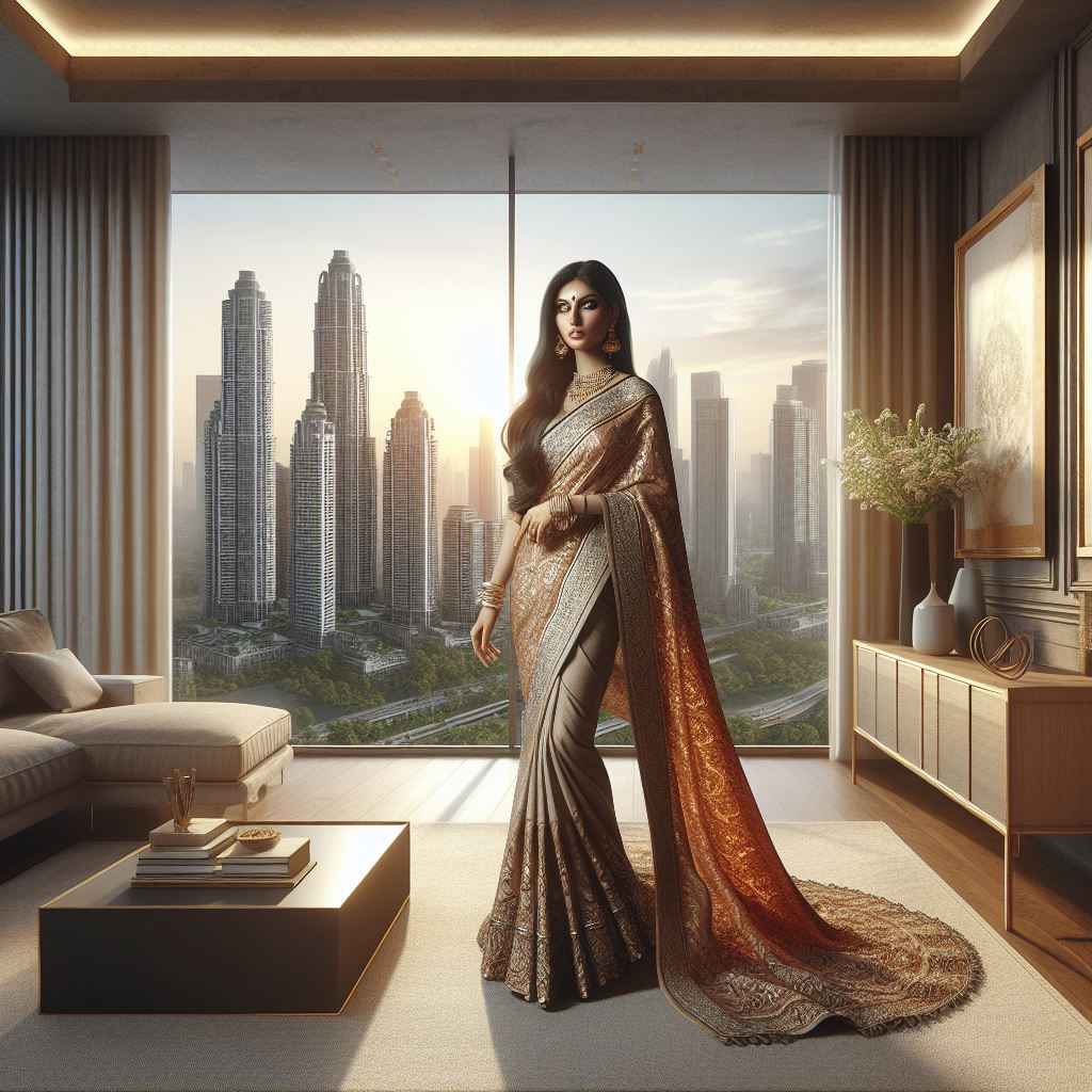 Anand Niketan Luxurious 4bhk  Floor for rent