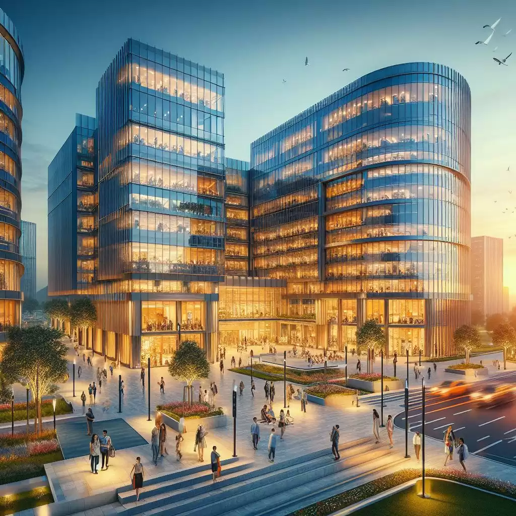 DLF Cyber City Commercial Office Space on Rent Lease