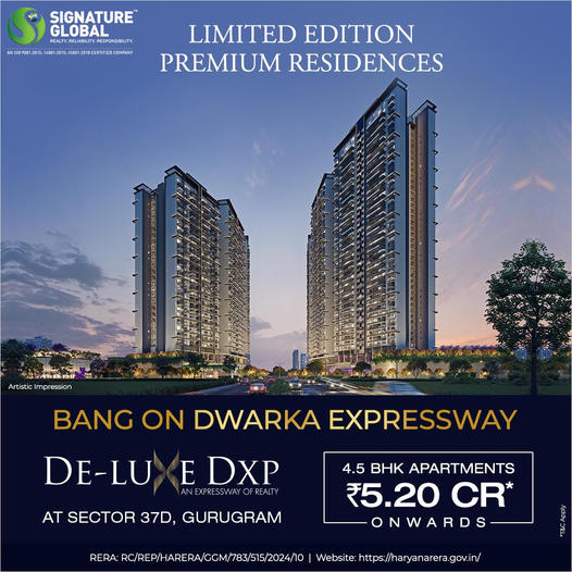 Signature Global High Rise 37D Dwarka Expressway, Gurgaon