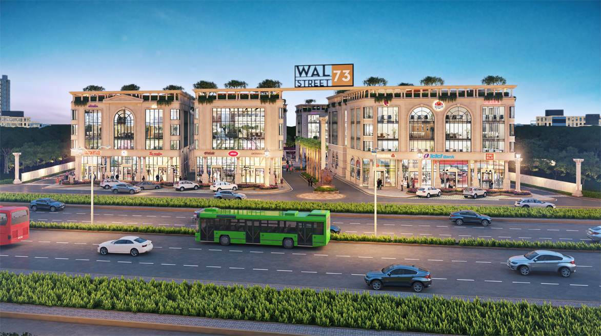 Wal Street 73 a commercial project in Sector 73 Gurgaon.