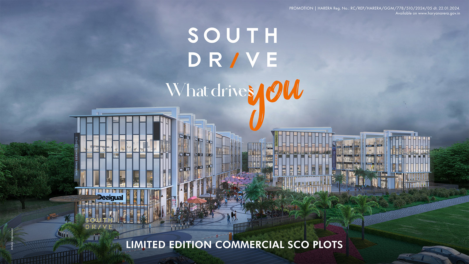 Aarize South Drive SCO Plots in Sector 69 Gurgaon