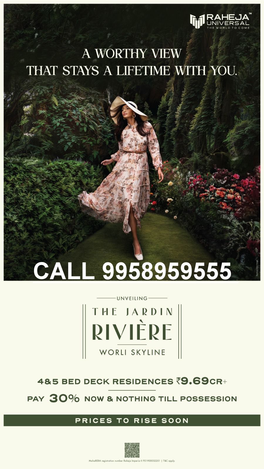 The Jardin Riviere, Worli Skyline by Raheja Universal