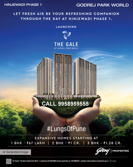 Launching The Gale at Hinjewadi Phase 1, Pune | homes starting at – ₹67 L