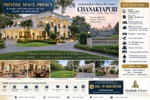 independent house for rent in Chanakyapuri