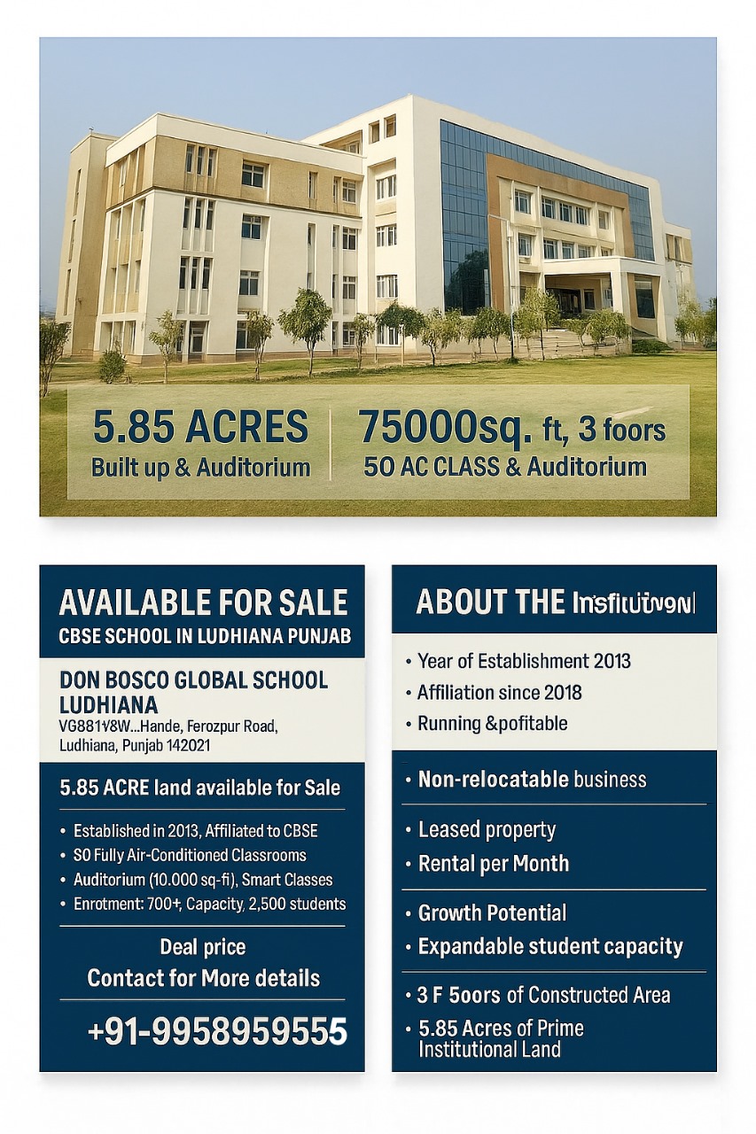  University business opportunities in Ludhiana , Franchise opportunities in Ludhiana , School, College, University business investment in Ludhiana , School, College, University business opportunities , Business opportunities in Ludhiana , School, College, University business for sale in Ludhiana , Buy School, College, University business in Ludhiana , School, College, University company for sale in Ludhiana , Acquire School, College, University business in Ludhiana , School, College, University business looking for exit in Ludhiana , School, College, University acquisition opportunities in Ludhiana