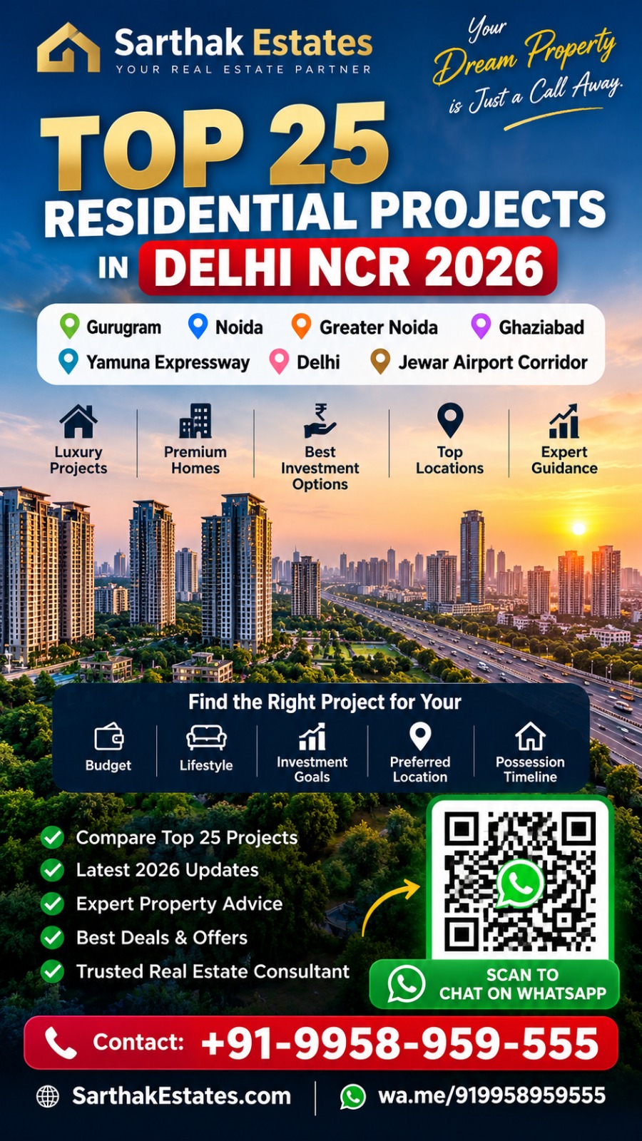 Top 25 Residential Projects in Delhi NCR 2026
